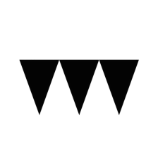Banner Black Pennant
